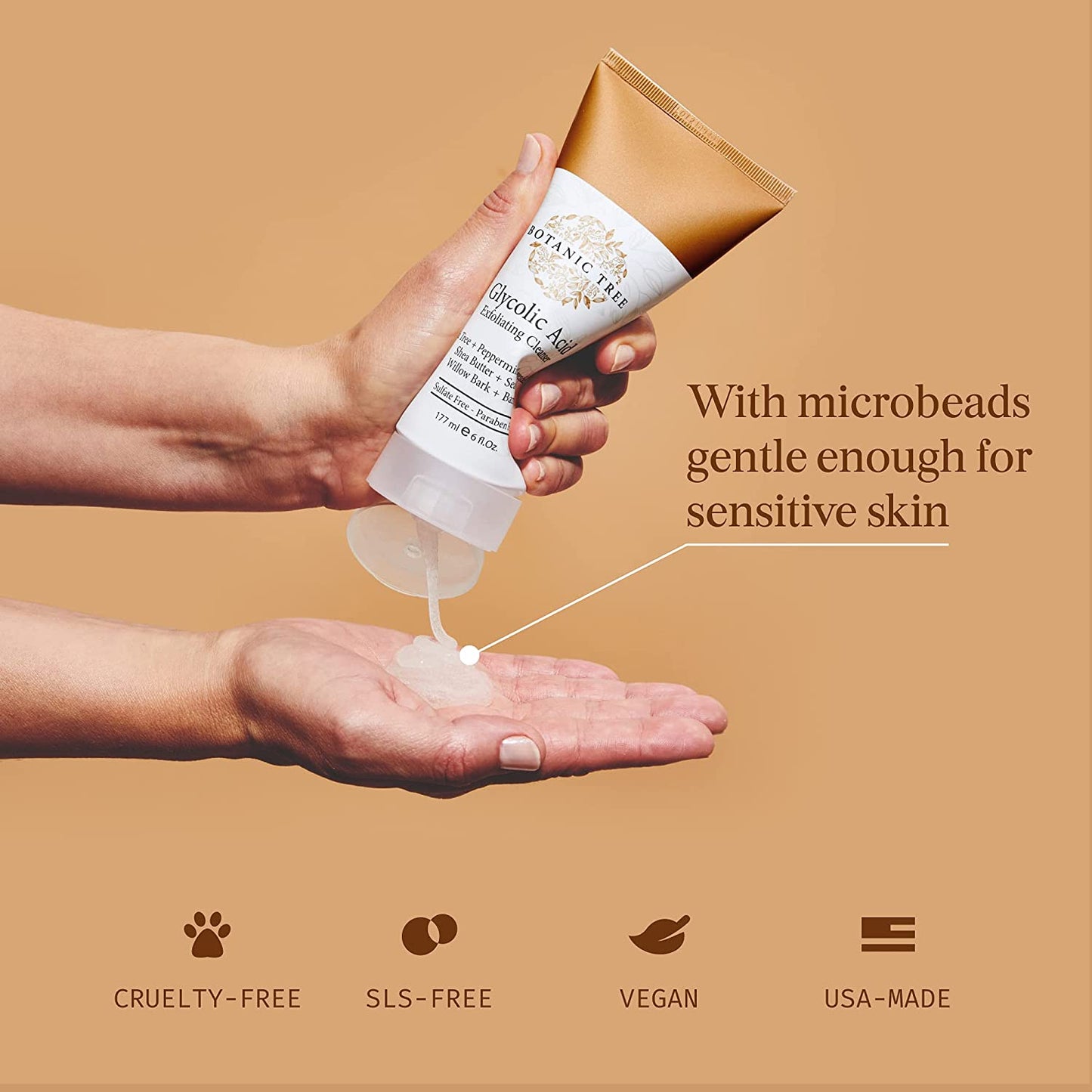 Botanic Tree Glycolic acid face wash