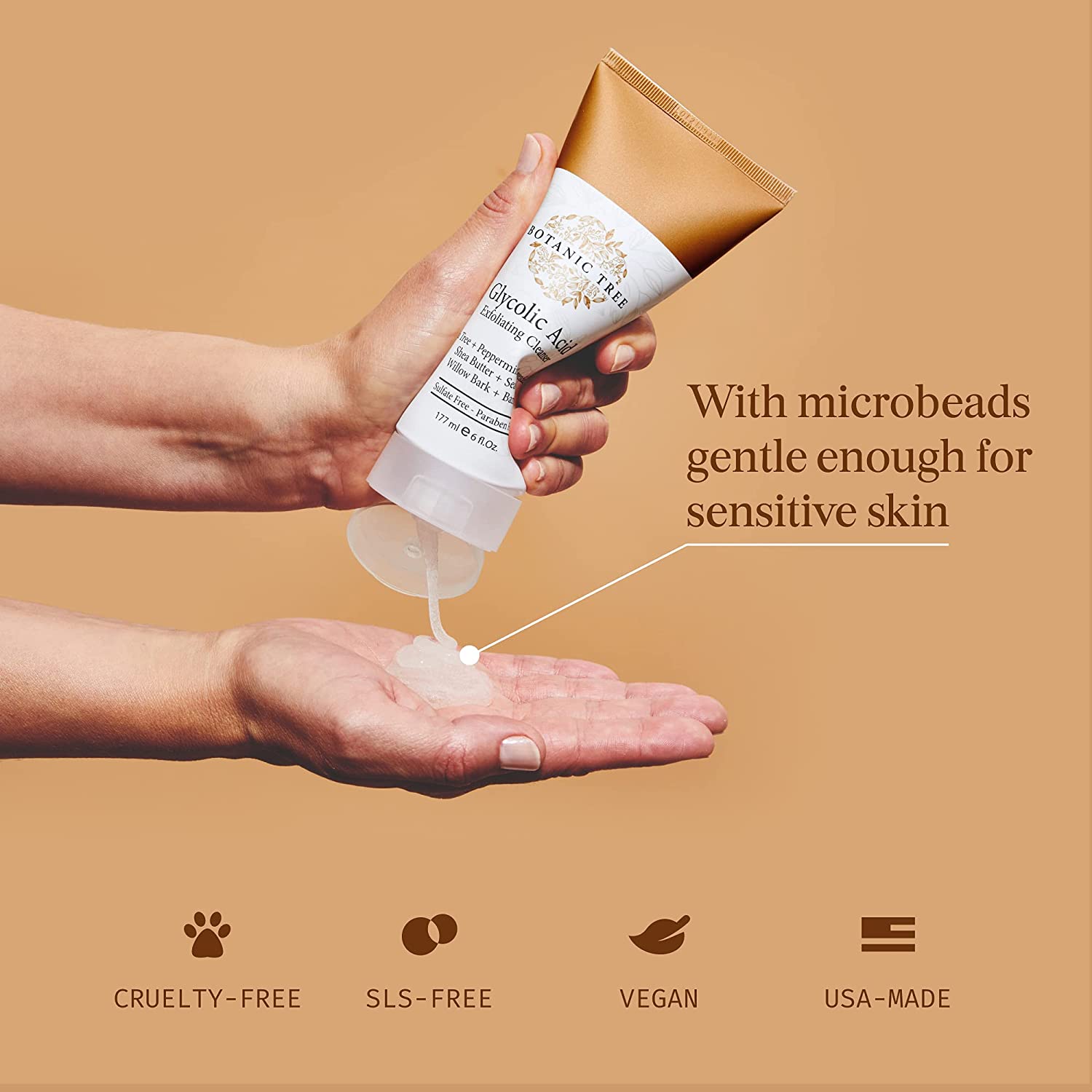 Botanic Tree Glycolic acid face wash
