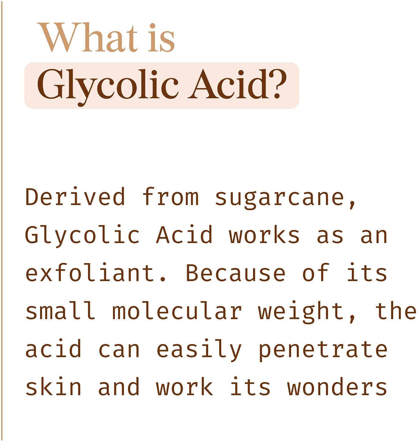 What is glycolic acid
