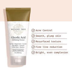 Glycolic acid exfoliating cleanser benefits