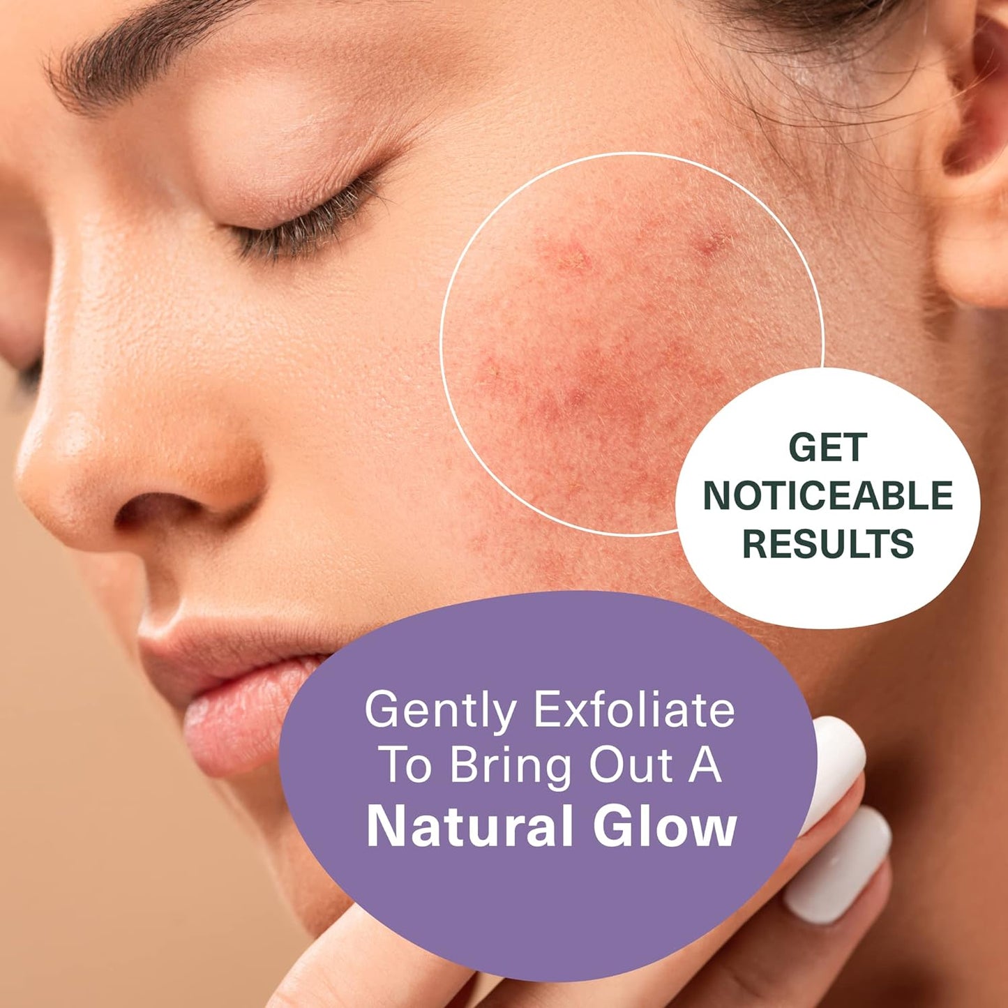 Bakuchiol & Glycolic Acid Exfoliating Face Wash for Sensitive Skin